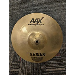 Used SABIAN 11in AAX Xplosion Splash Cymbal