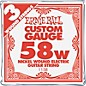 Ernie Ball Nickel Wound Single Guitar Strings 3-Pack .058 Gauge 3-Pack thumbnail