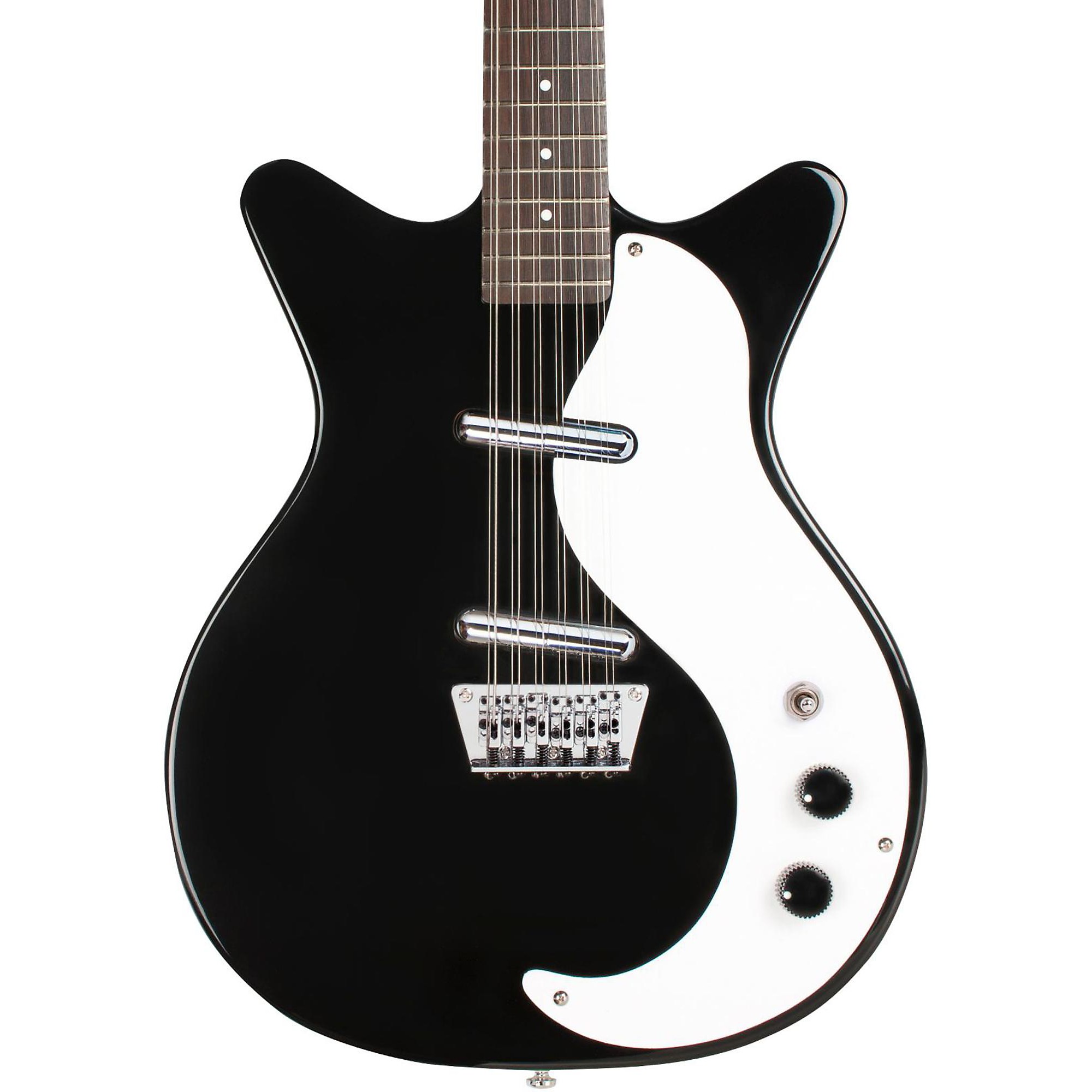 Danelectro 12SDC 12String Electric Guitar Black Guitar Center