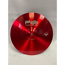 Used Paiste 12in 2000 Series Colorsound Splash Cymbal