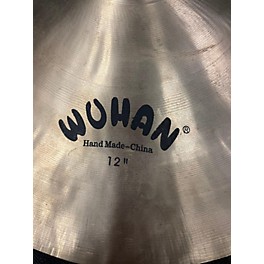Used Wuhan Cymbals & Gongs 12in China Cymbal