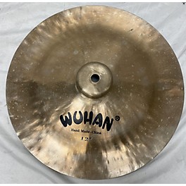 Used Wuhan 12in Hand Made China 12" Cymbal