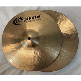 Used Bosphorus Cymbals 12in Traditional Hi Hats Cymbal