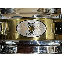 Used Pearl 13X3  Brass Piccolo Drum