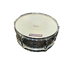Used Pearl 13X5 STEEL SNARE DRUM Drum