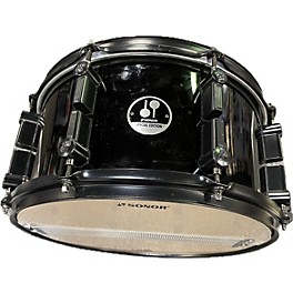 Used SONOR 13X7 Special Edition BLACK MAMBA Drum