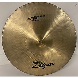 Used Zildjian 13in A Custom Mastersound Hi Hat Bottom Cymbal