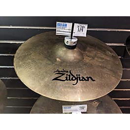 Used Zildjian 13in A Custom Mastersound Hi Hat Pair Cymbal