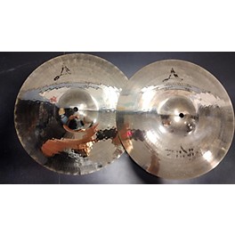 Used Zildjian 13in A Custom Mastersound Hi Hat Pair Cymbal
