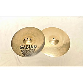 Used SABIAN 13in AA Fusion Hi Hat Pair Cymbal