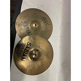 Used SABIAN 13in AAX Fusion Hi Hat Pair Cymbal