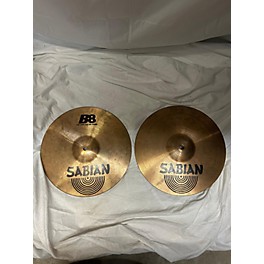 Used SABIAN 13in B8 Hi Hat Pair Cymbal