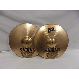 Used SABIAN 13in B8 Pro Hi Hat Pair Cymbal