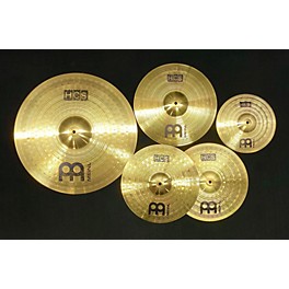 Used MEINL 13in HCS COMPLETE SET 13" HH 20"RIDE 14"CRASH 10"SPLASH Cymbal