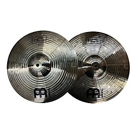 Used MEINL 13in HCS Hi Hat Pair Cymbal