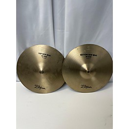 Used Zildjian 13in New Beat Hi Hat Pair Cymbal