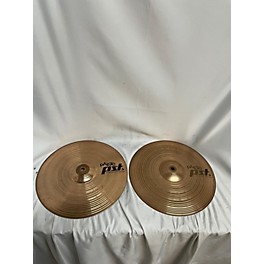 Used Paiste 13in PST5 Hi Hat Pair Cymbal