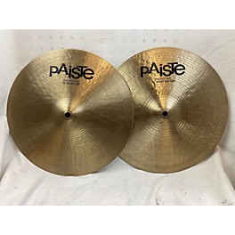 Used Paiste 13in Prototype Hi Hat Pair Cymbal