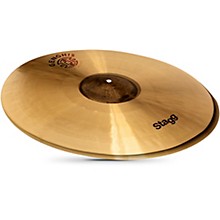 16-Inch Crash 20-Inch Ride Stagg SH-SET SH Series Cymbals Set with 14-Inch Hi-Hats Cymbal Bag and Pair of Stick