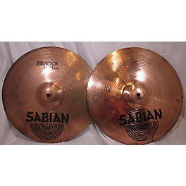 Used SABIAN 14.25in B8 ROCK HI-HAT Cymbal