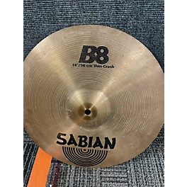 Used SABIAN 14.25in B8 Thin Crash Cymbal