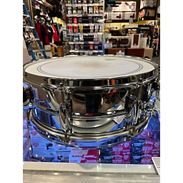 Used Pearl 14X5.5 Mirror Chrome Steel Shell Drum