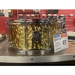 Used SJC Drums 14X6.5 Alpha Brass Snare 14 X 6.5 Drum