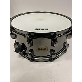 Used Sound Percussion Labs 14X6.5 BLACK BRASS SNARE Drum