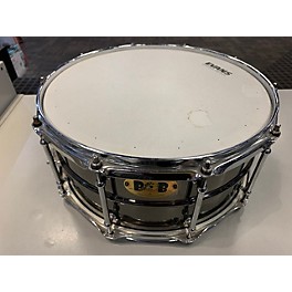 Used Pork Pie 14X6.5 Big Black Brass Drum