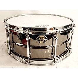 Used Ludwig 14X6.5 Black Magic Snare Drum