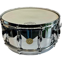 Used Gretsch Drums 14X6.5 Chrome Over Brass Drum