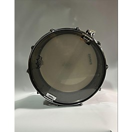 Used Gretsch Drums 14X6.5 Hammered Black Steel Snare Drum