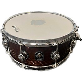Used Natal Drums 14X6.5 Hand Hammered Series Snare Drum