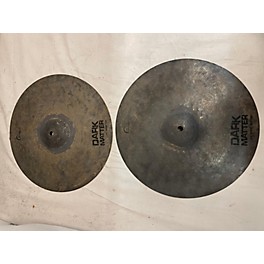 Used Dream 14in 14" Dark Matter Hi Hat Pair Cymbal