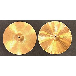 Used Paiste 14in 2000 Series Sound Edge Hi Hat Pair Cymbal