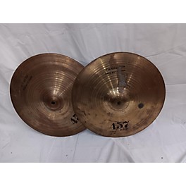 Used Wuhan Cymbals & Gongs 14in 457 14" Hi Hats Cymbal