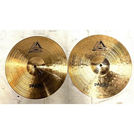 Used Paiste 14in 802 Hihat Pair Cymbal