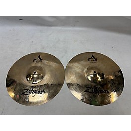 Used Zildjian 14in A Custom Hi Hat Pair Cymbal