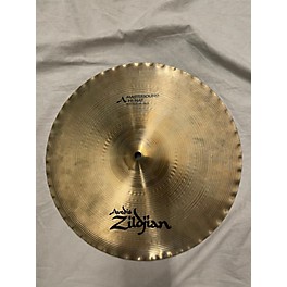 Used Zildjian 14in A Custom Mastersound Hi Hat Bottom Cymbal