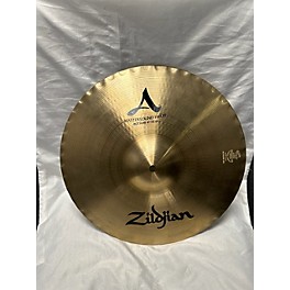 Used Zildjian 14in A Custom Mastersound Hi Hat Bottom Cymbal