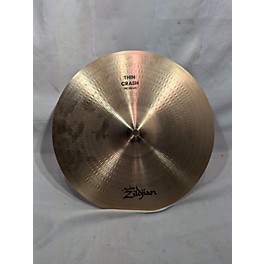 Used Zildjian 14in A Series Thin Crash Cymbal