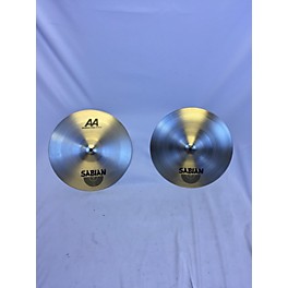 Used SABIAN 14in AA Medium Hi Hat Pair Cymbal