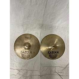 Used SABIAN 14in AA Regular Hats Pair Cymbal
