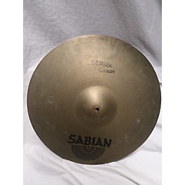 Used SABIAN 14in AA Rock Crash Cymbal