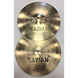 Used SABIAN 14in AAX Fast Hi Hat Pair Cymbal