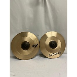 Used SABIAN 14in AAX Frequency Hi Hat Pair Cymbal