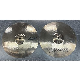 Used SABIAN 14in AAX MEDIUM HI HATS Cymbal