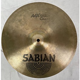 Used SABIAN 14in AAX Studio Crash Brilliant Cymbal