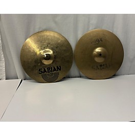 Used SABIAN 14in AAX Studio Hats Cymbal