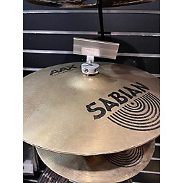 Used SABIAN 14in AAX X-CELERATOR HIHATS PAIR Cymbal